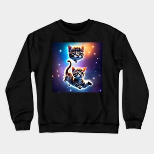 Space Cats 43 Crewneck Sweatshirt